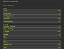 Tablet Screenshot of ipcentennial.com
